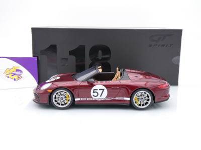 Preview: GT Spirit GT929 # Porsche 911 (991.2) Speedster #57 Baujahr 2019 " Heritage Edition " 1:18