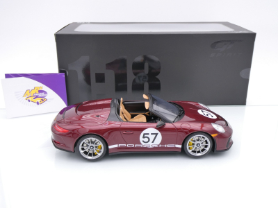 Preview: GT Spirit GT929 # Porsche 911 (991.2) Speedster #57 Baujahr 2019 " Heritage Edition " 1:18