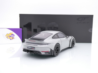 Preview: GT Spirit GT930 # Brabus 900 Rocket-R Porsche 911 Turbo S (992) Baujahr 2023 " Kreidegrau " 1:18