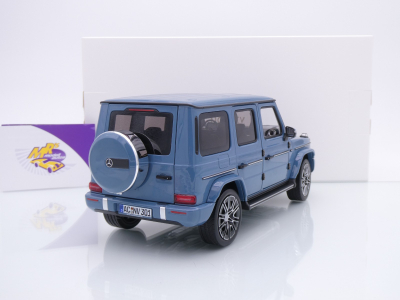 Preview: Norev 183034 # Mercedes-Benz G-Klasse Baujahr 2024 " Vintageblau " 1:18