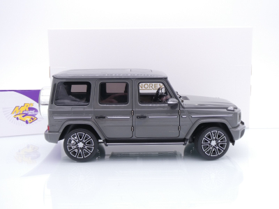 Preview: Norev 183035 # Mercedes-Benz G-Klasse Baujahr 2024 " Classicgrau " 1:18