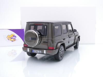 Preview: Norev 183036 # Mercedes-Benz G-Klasse Baujahr 2024 " Indiumgraumetallic " 1:18