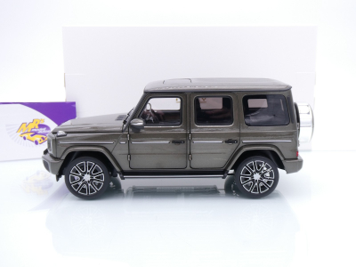 Preview: Norev 183036 # Mercedes-Benz G-Klasse Baujahr 2024 " Indiumgraumetallic " 1:18