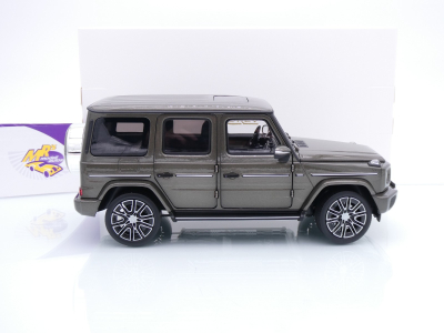 Preview: Norev 183036 # Mercedes-Benz G-Klasse Baujahr 2024 " Indiumgraumetallic " 1:18