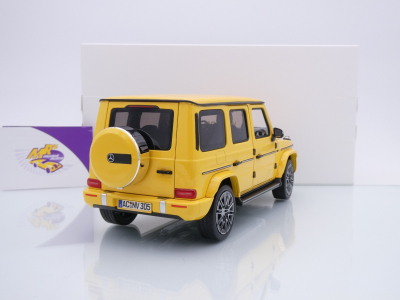 Preview: Norev 183038 # Mercedes-Benz G-Klasse Baujahr 2024 " Sonnengelb " 1:18