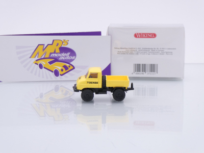 Preview: Wiking 0371 11 # Mercedes-Benz Unimog U 411 Baujahr 1956-66 " Toense " 1:87