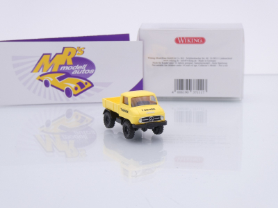 Preview: Wiking 0371 11 # Mercedes-Benz Unimog U 411 Baujahr 1956-66 " Toense " 1:87