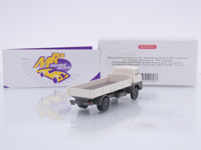 Preview: Wiking 0417 03 # Henschel HS 14/16 Pritschen-LKW Baujahr 1961-65 " beige-grau " 1:87