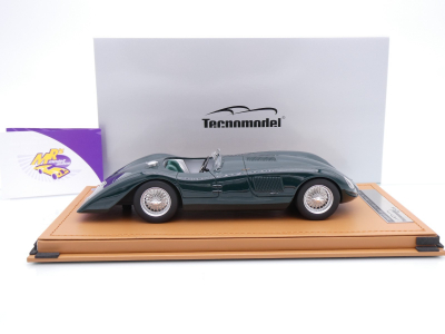 Preview: Tecnomodel TM18-303A # Jaguar C-Type Longtail Press Version 1952 " British Racing Green " 1:18