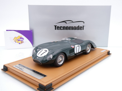 Tecnomodel TM18-303B # Jaguar C-Type Longtail #17 24h Le Mans 1952 " Sterling Moss - P. Walker " 1:18
