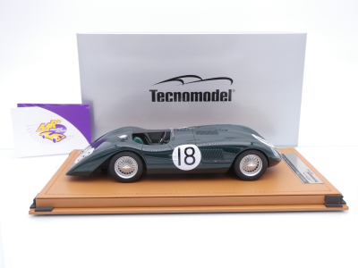 Preview: Tecnomodel TM18-303C # Jaguar C-Type Longtail #18 24h Le Mans 1952 " T. Rolt - D. Hamilton " 1:18