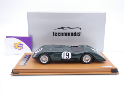 Preview: Tecnomodel TM18-303D # Jaguar C-Type Longtail #19 24h Le Mans 1952 " P. Whitehead - I. Stewart " 1:18