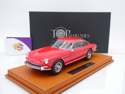 Top Marques TOP126B # Ferrari 330 GT 2+2 Baujahr 1965 " Ferrarirot " 1:18