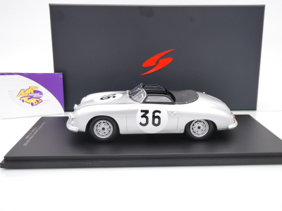 Preview: Spark 18S677 # Porsche 356 A Speedster 1500 #36 24h Le Mans 1957 " Slotine - Bourel " 1:18