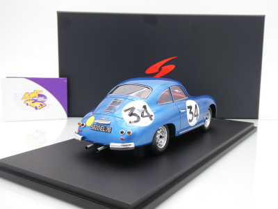 Preview: Spark 18S675 # Porsche 356 A/4 #34 13th 24h Le Mans 1956 " Slotine - Bourel " 1:18