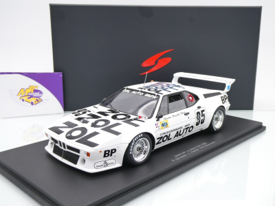 Spark 18S374 # BMW M1 #95 24h Le Mans 1980 " Zol Auto " 1:18