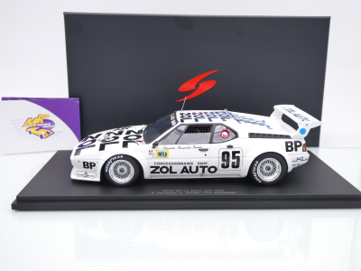 Preview: Spark 18S374 # BMW M1 #95 24h Le Mans 1980 " Zol Auto " 1:18