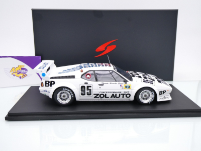 Preview: Spark 18S374 # BMW M1 #95 24h Le Mans 1980 " Zol Auto " 1:18