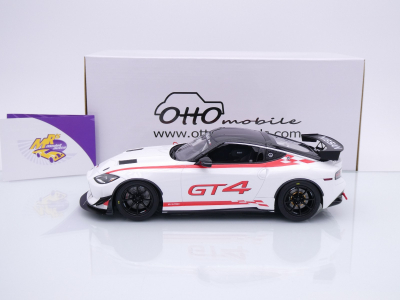 Preview: Ottomobile OT1124 # Nissan NISMO Z GT4 weiß " Präsentation Version 2022 " 1:18
