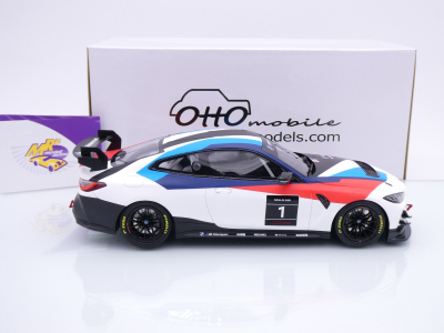 Preview: Ottomobile OT1228 # BMW M4 GT4 #1 " BMW M Präsentation Version 2022 " 1:18