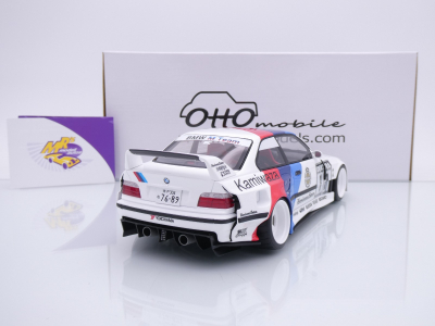 Preview: Ottomobile OT1176 # BMW E36 Coupe #11 2024 " Kamiwaza Khyzyl Saleem / Warsteiner " 1:18