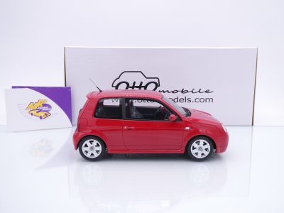 Preview: Ottomobile OT1129 # Volkswagen VW Lupo GTI Baujahr 2001 " Tornadorot " 1:18
