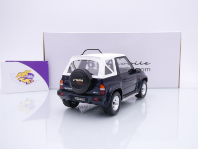 Preview: Ottomobile OT492 # Suzuki Vitara JLX Closed Top Baujahr 1994 " dunkelblaumetallic " 1:18
