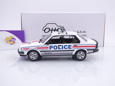 Preview: Ottomobile OT1156 # Renault R18 Turbo Baujahr 1982 " Police Nationale " 1:18