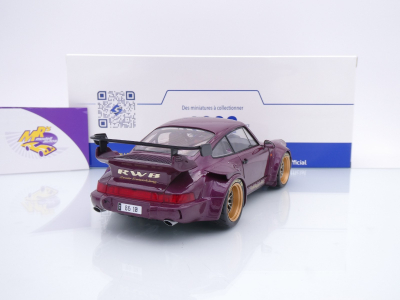 Preview: Solido S1807504 # Porsche 911 (964) RWB Rauh-Welt Baujahr 2022 " Hekigyoku " 1:18