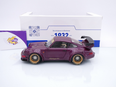 Preview: Solido S1807504 # Porsche 911 (964) RWB Rauh-Welt Baujahr 2022 " Hekigyoku " 1:18