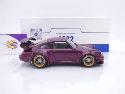Preview: Solido S1807504 # Porsche 911 (964) RWB Rauh-Welt Baujahr 2022 " Hekigyoku " 1:18