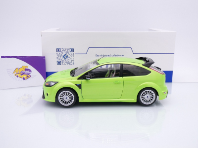 Preview: Solido S1813101 # Ford Focus RS MK II Baujahr 2009 " Apfelgrünmetallic " 1:18