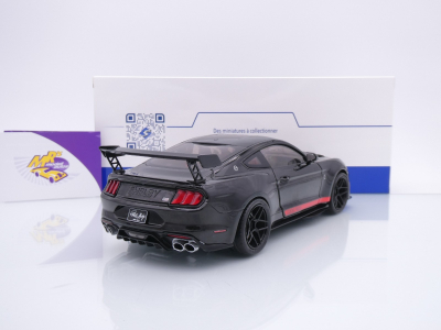 Preview: Solido S1805909 # Ford Mustang Shelby GT500 Code Red Baujahr 2022 " schwarz " 1:18