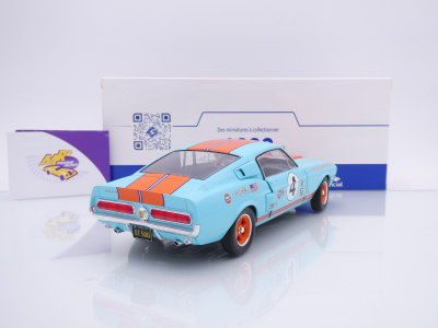 Preview: Solido S1802911 # Ford Mustang Shelby GT500 #4 Baujahr 1967 " GULF Racing Tirbute " 1:18