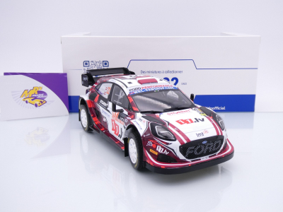 Solido S1809507 # Ford Puma Rally1 Hybrid WRC #22 7th Rallye Lettland 2024 " Sesks / M-Sport " 1:18