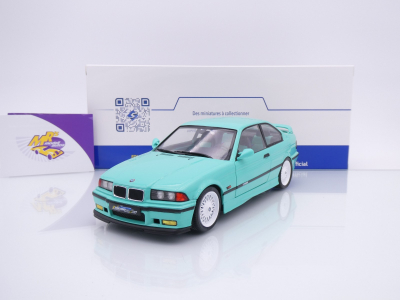 Solido S1803916 # BMW M3 (E30) Coupe Baujahr 1991 " Mintgrün / Solido Works " 1:18