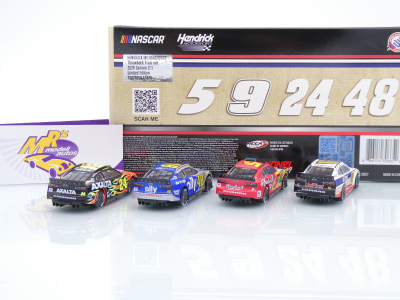 Preview: Lionel Racing FXX2465DAR4PK # Chevrolet Camaro ZL1 NASCAR 2024 " Hendrick - Darlington Throwback 4 Car Set " 1:64