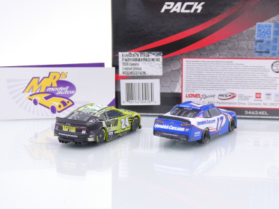 Preview: Lionel Racing WXX2465COTA2PK # Chevrolet Camaro NASCAR 2024 " Hendrick - COTA Sweep 2 Car Set " 1:64