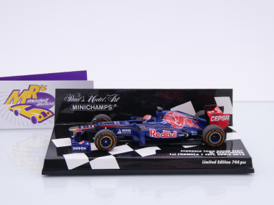 Preview: Minichamps 417149933 # Toro Rosso STR7 F1 Adria Test 2012 " Max Verstappen " 1:43