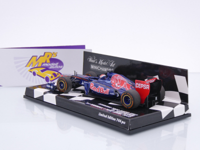 Preview: Minichamps 417149933 # Toro Rosso STR7 F1 Adria Test 2012 " Max Verstappen " 1:43
