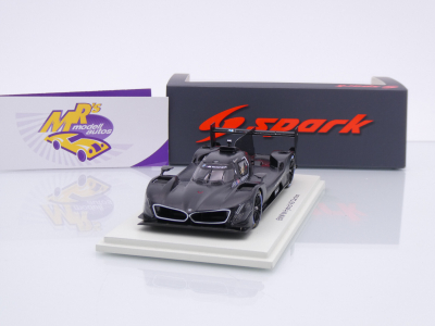 Spark S9107 # BMW M Hybrid V8 Hypercar Präsentation NewYork 2023 " Carbon " 1:43