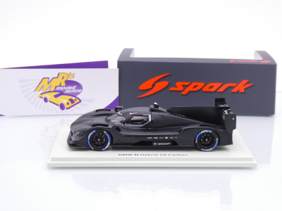 Preview: Spark S9107 # BMW M Hybrid V8 Hypercar Präsentation NewYork 2023 " Carbon " 1:43