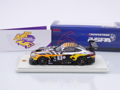 Preview: Spark SB793 # Mercedes-AMG GT3 EVO #9 24h Spa 2024 " Götz - Boutsen VDS " 1:43