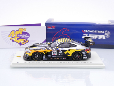 Preview: Spark SB815 # Mercedes-AMG GT3 EVO #10 24h Spa 2024 " Panis - Boutsen VDS " 1:43