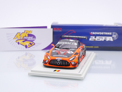 Spark SB804 # Mercedes-AMG GT3 EVO Win 24h Spa 2024 " CrowdStrike Riley " 1:43
