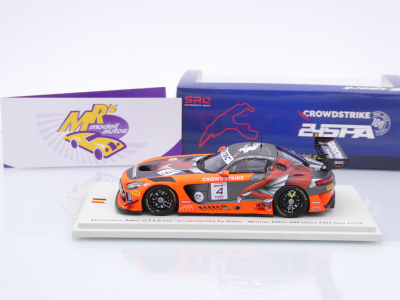 Preview: Spark SB804 # Mercedes-AMG GT3 EVO Win 24h Spa 2024 " CrowdStrike Riley " 1:43