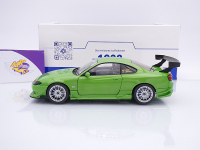Preview: Solido S1812203 # Nissan Silvia S15 Solido Works Baujahr 1999 " grünmetallic " 1:18