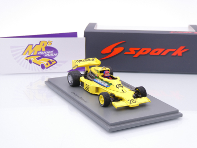 Preview: Spark S2760 # Copersucar F5 #28 F1 USA GP 1977 " Emerson Fittipaldi " 1:43