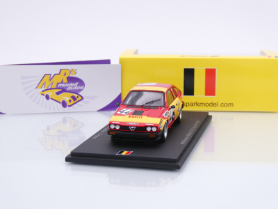 Spark SB427 # Alfa Romeo GTV 6 #44 24h Spa 1984 " Jolly Club / T. Palma " 1:43