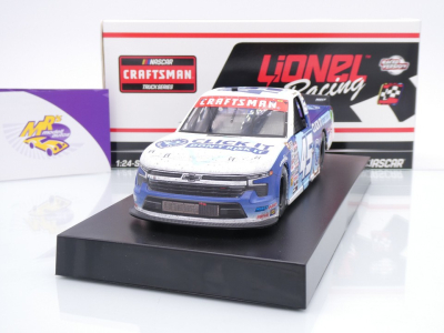 Preview: Lionel Racing W452424BSCRZL # Chevrolet Silverado NASCAR Truck 2024 " Ross Chastain - Buckle Up South Carolina Darlington Race Winner " 1:24